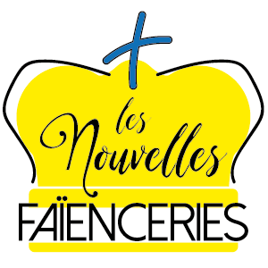 Ce logo à été réalisé dans le cadre de ma formation dans un exercice de refonte de l'association Les Nouvelles Faïencerie de Luneville.